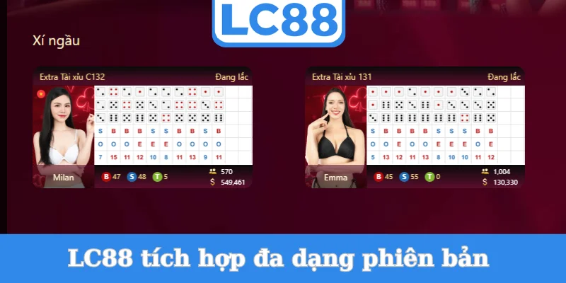 lc88-tich-hop-da-dang-phien-ban